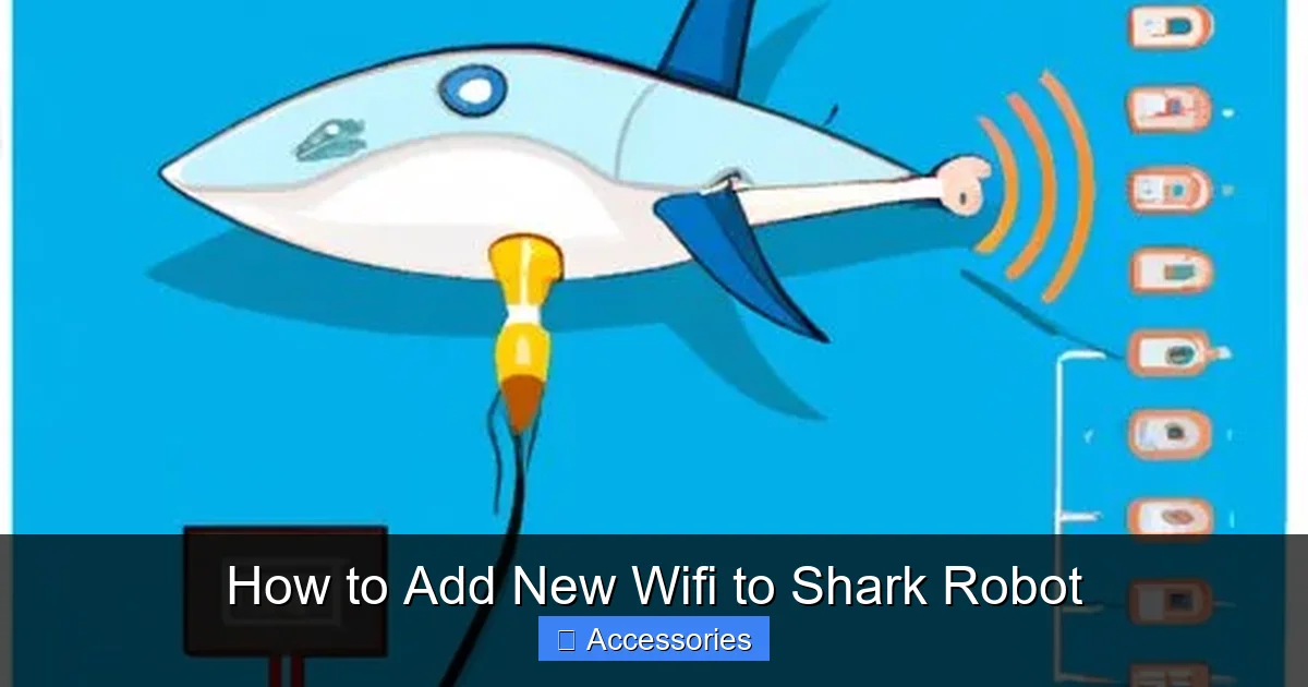How to Add New Wifi to Shark Robot