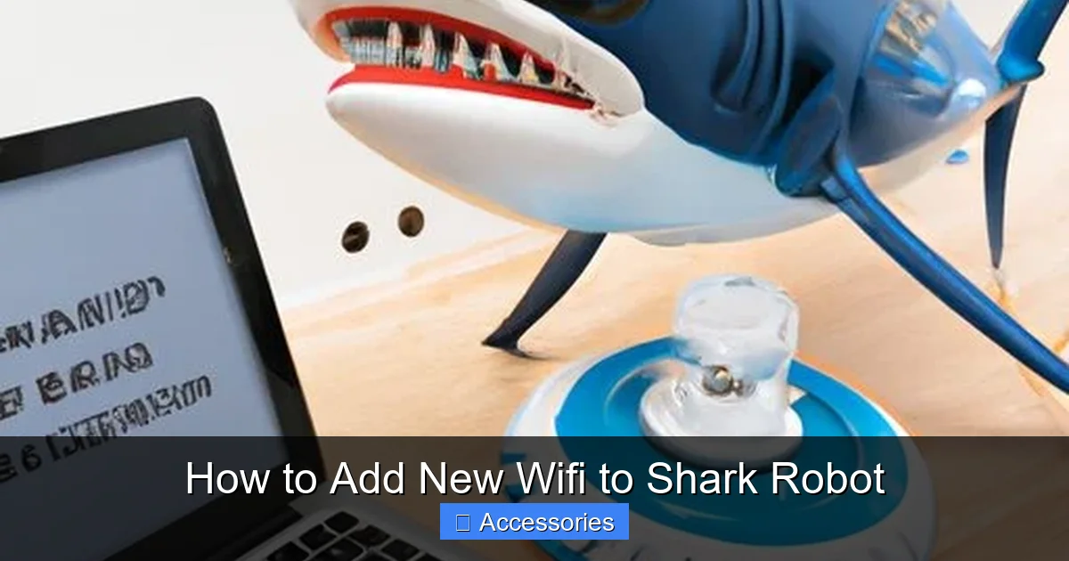 How to Add New Wifi to Shark Robot