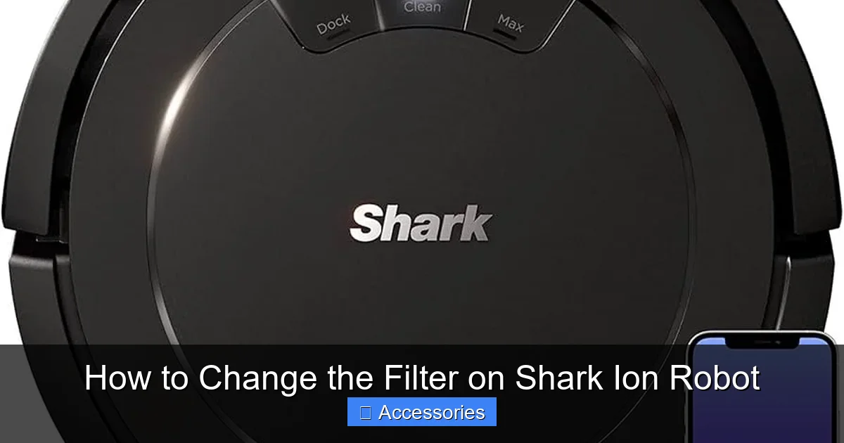 How to Change the Filter on Shark Ion Robot