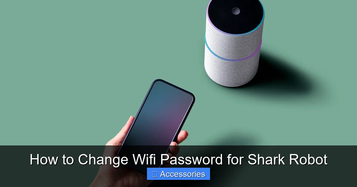 How to Change Wifi Password for Shark Robot