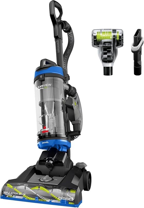 Bissell CleanView Swivel Vacuum with Triple Action Brush Roll, Swivel 