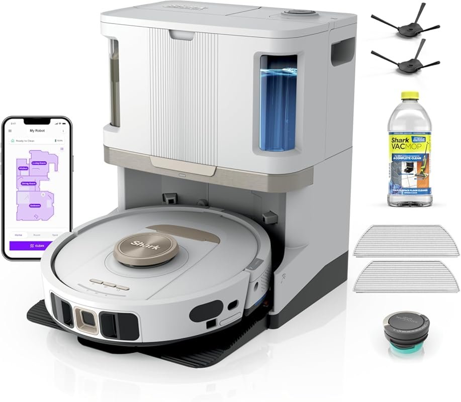 Shark Stratos 2-in-1 Robot Vacuum & Mop with 25+ Hands-Free Features,