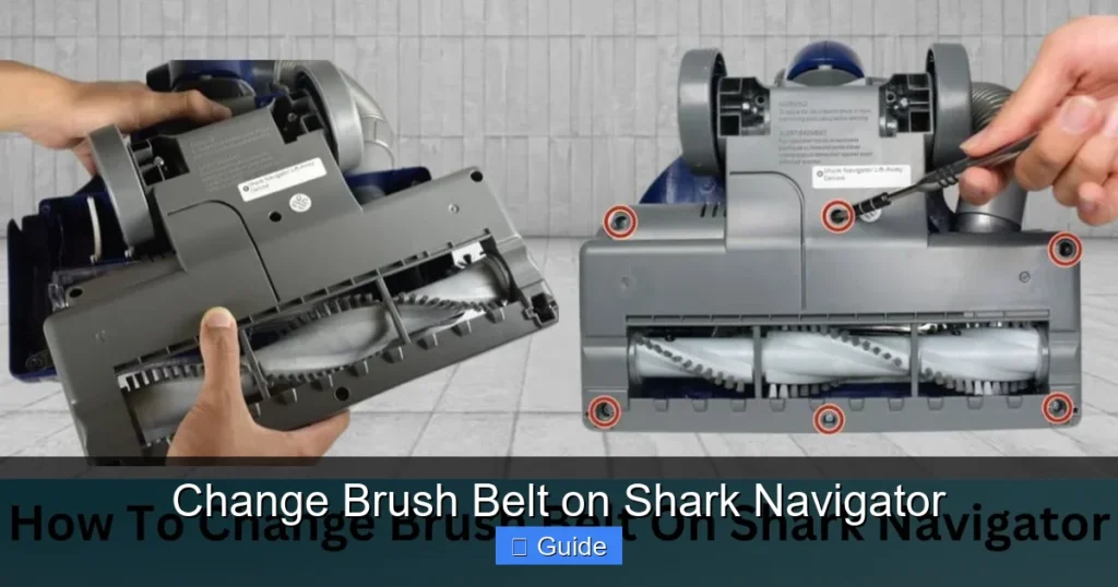 Change Brush Belt on Shark Navigator