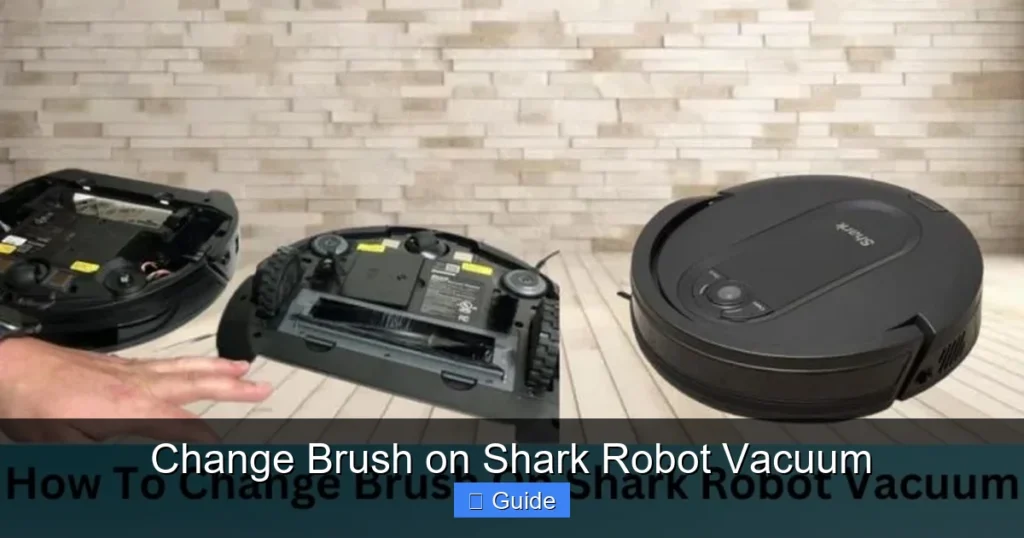Change Brush on Shark Robot Vacuum