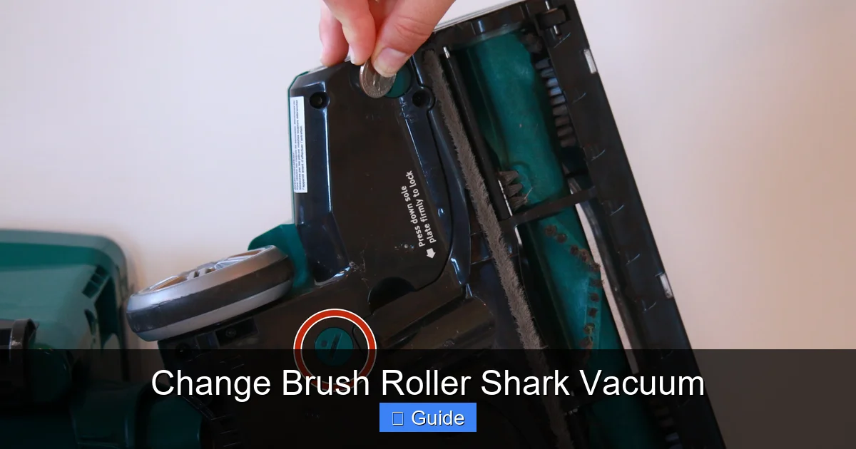 Change Brush Roller Shark Vacuum
