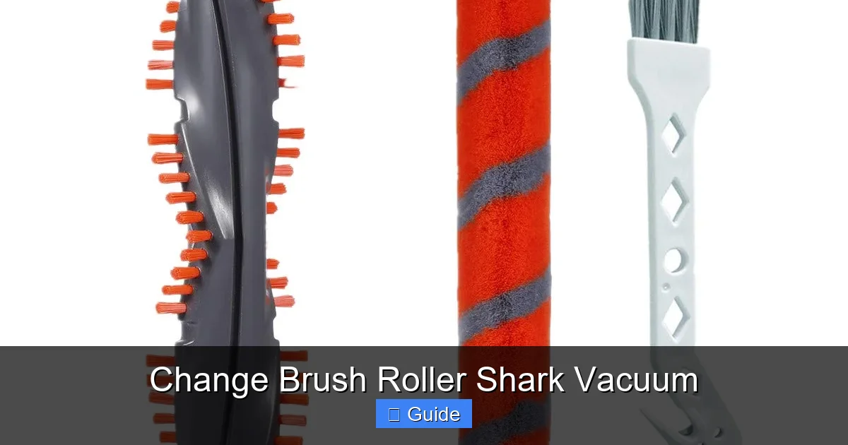 Change Brush Roller Shark Vacuum