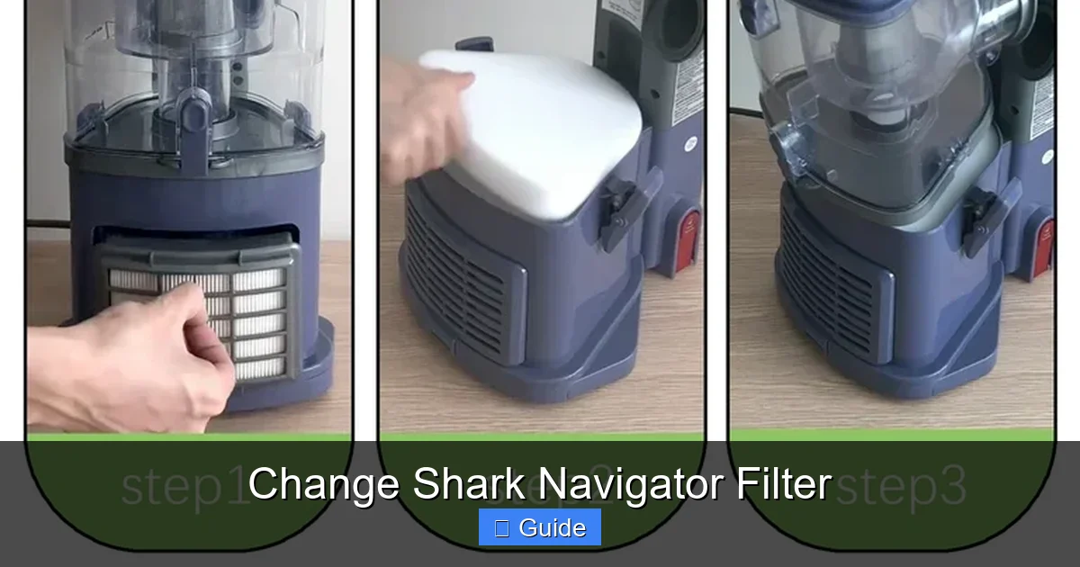 Change Shark Navigator Filter