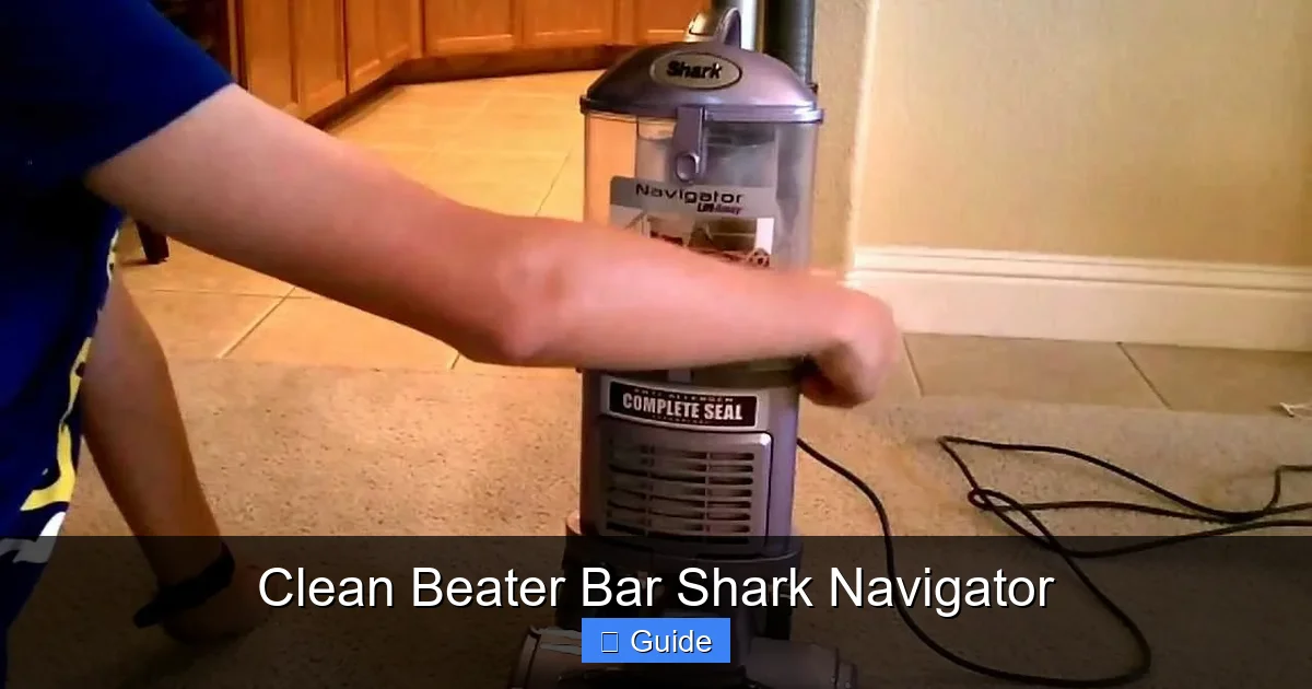 Clean Beater Bar Shark Navigator