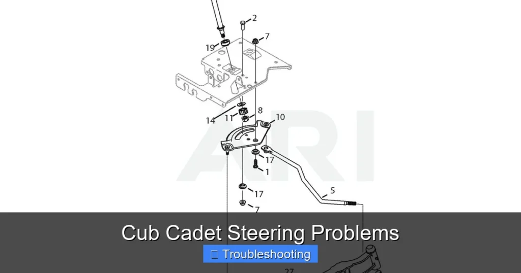 Cub Cadet Steering Problems