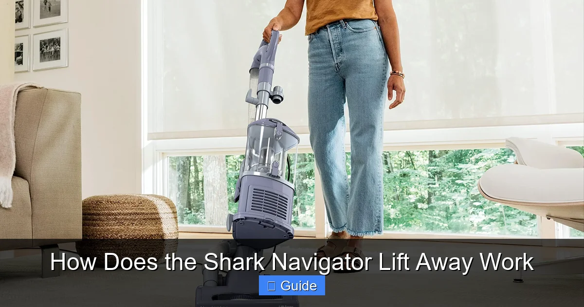 How Does the Shark Navigator Lift Away Work