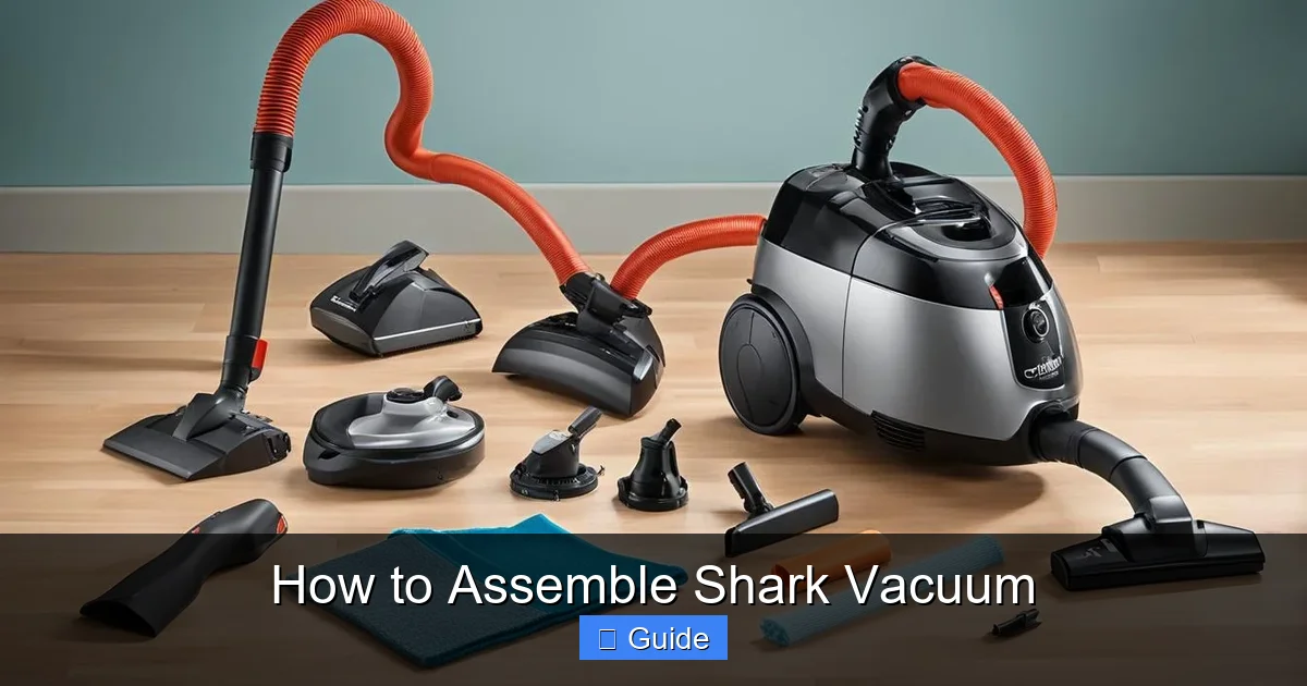 How to Assemble Shark Vacuum