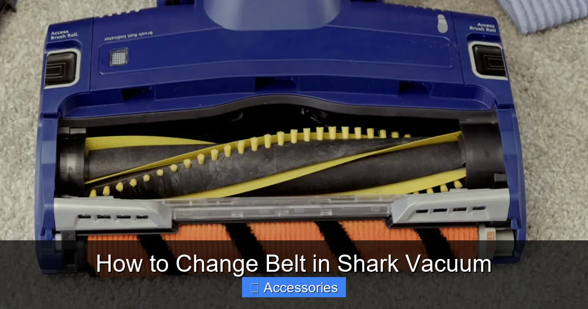 How to Change Belt in Shark Vacuum