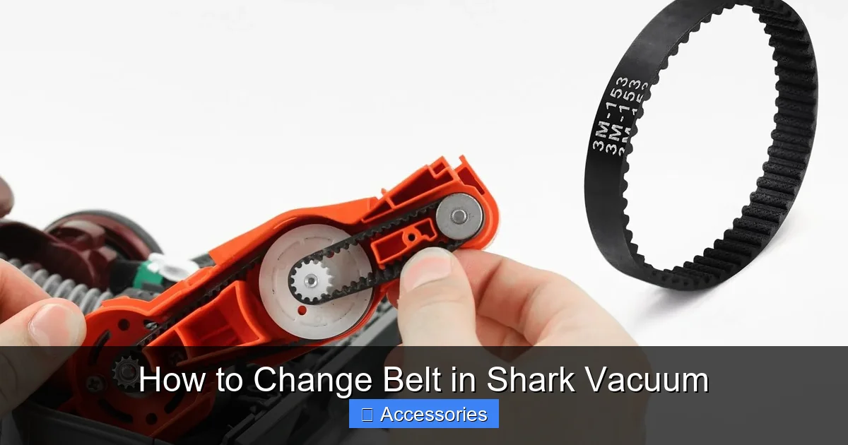 How to Change Belt in Shark Vacuum