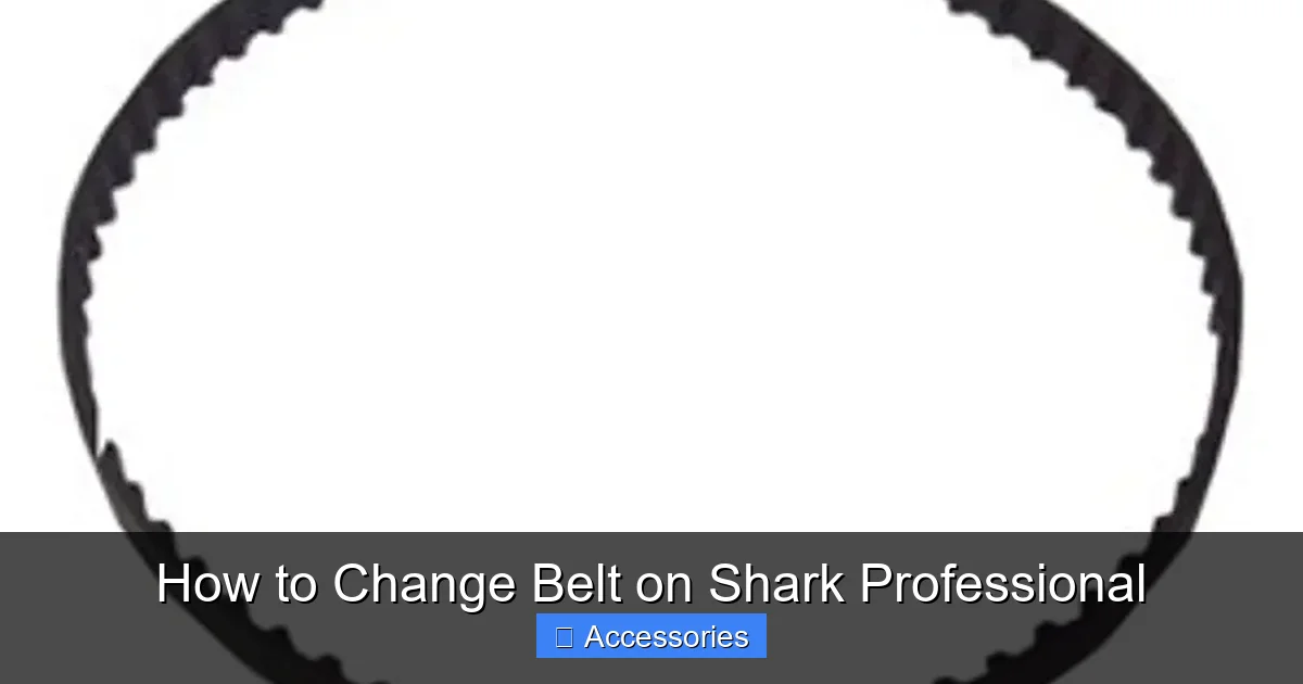 How to Change Belt on Shark Professional