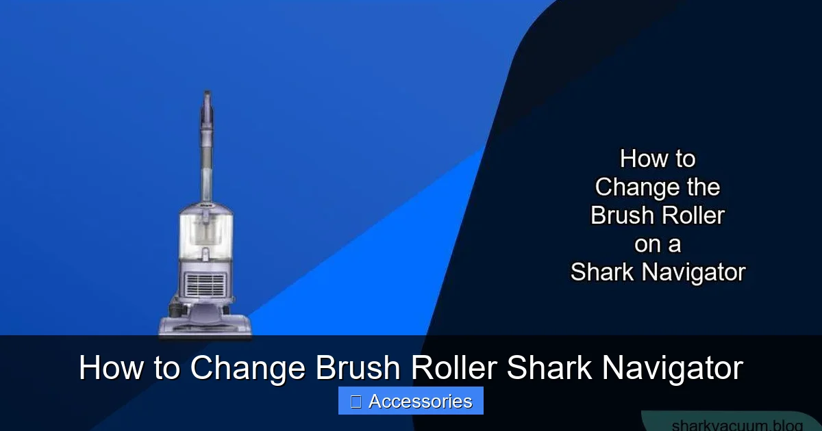 How to Change Brush Roller Shark Navigator