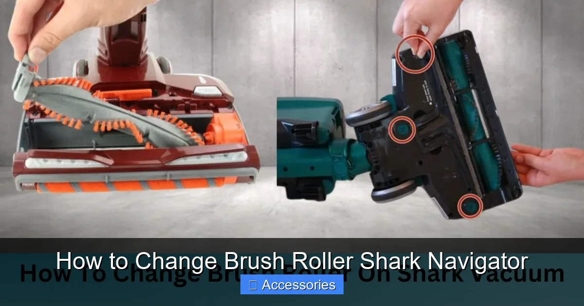 How to Change Brush Roller Shark Navigator