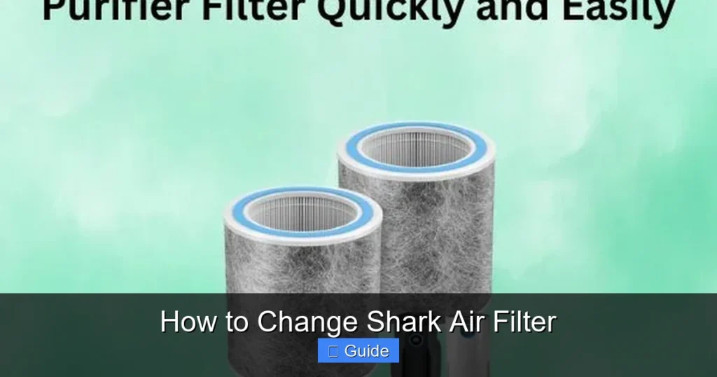How to Change Shark Air Filter
