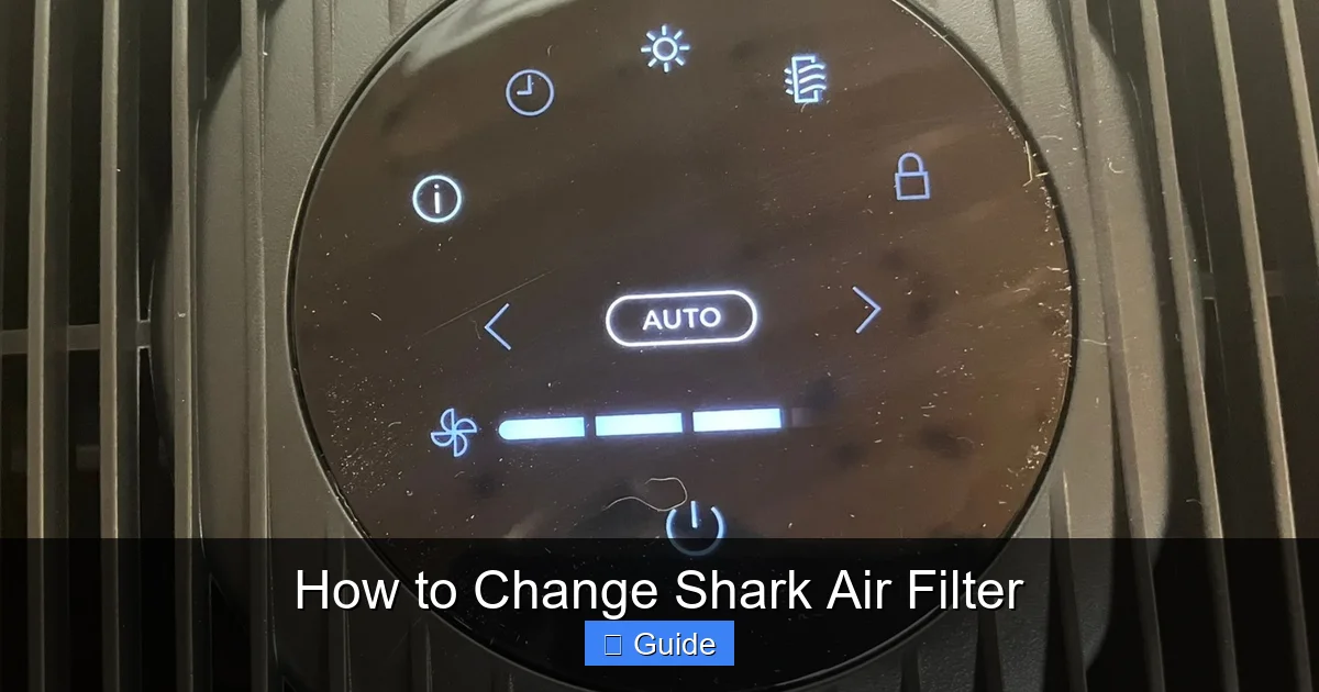 How to Change Shark Air Filter
