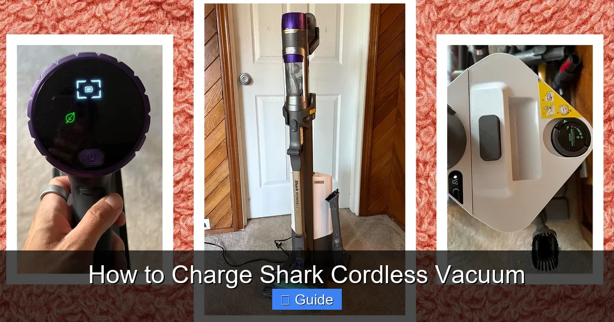 How to Charge Shark Cordless Vacuum