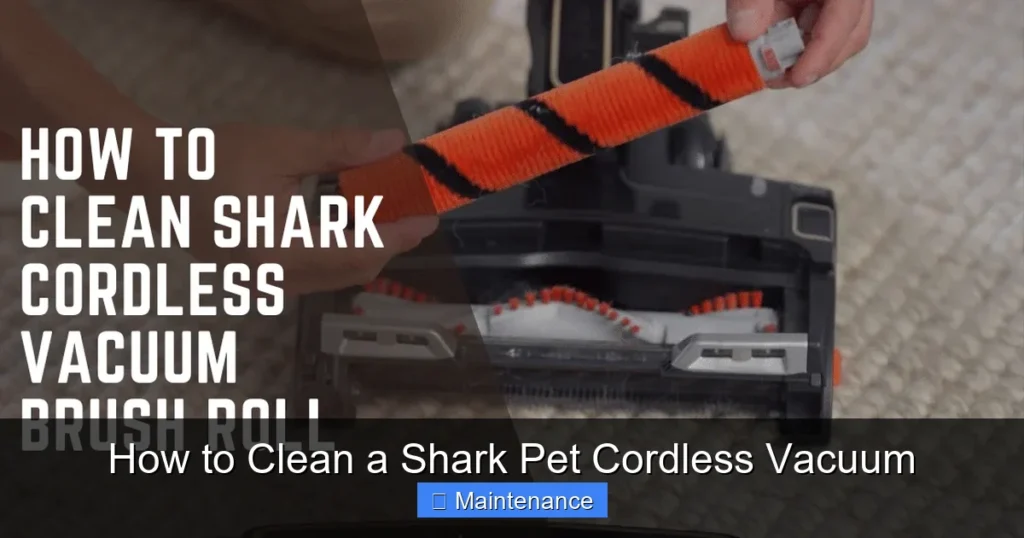 How to Clean a Shark Pet Cordless Vacuum