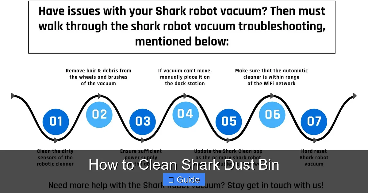 How to Clean Shark Dust Bin