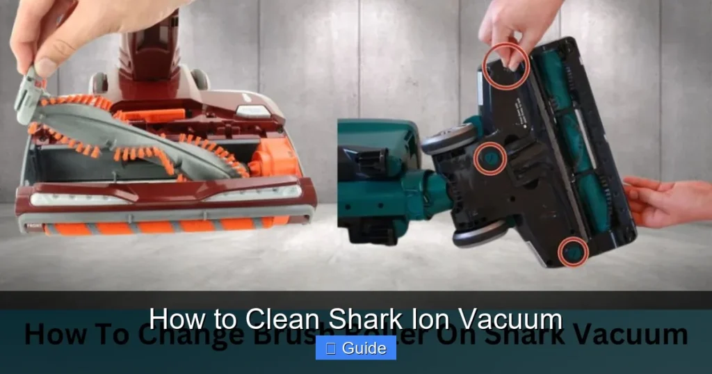How to Clean Shark Ion Vacuum