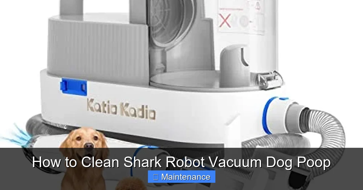 How to Clean Shark Robot Vacuum Dog Poop