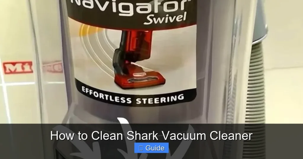 How to Clean Shark Vacuum Cleaner