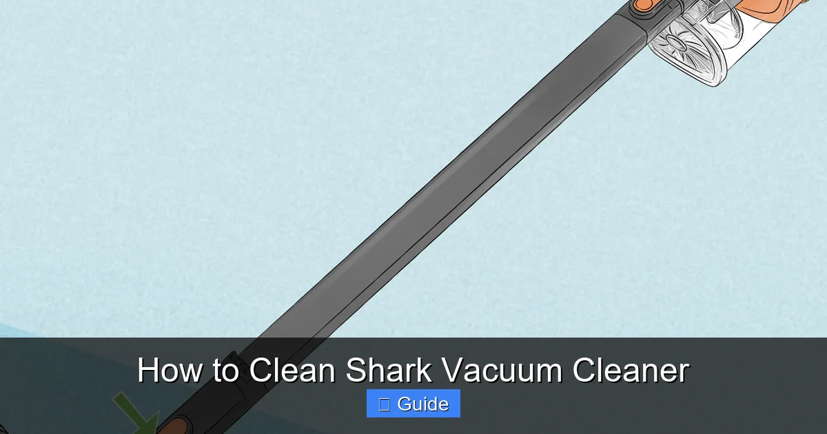 How to Clean Shark Vacuum Cleaner