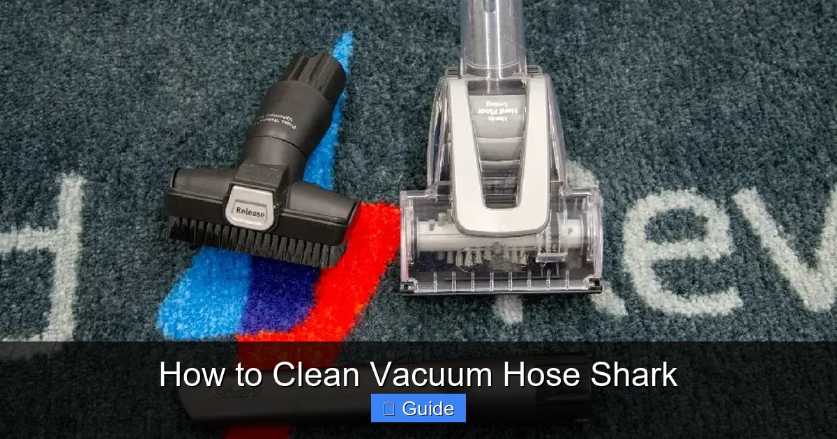 How to Clean Vacuum Hose Shark