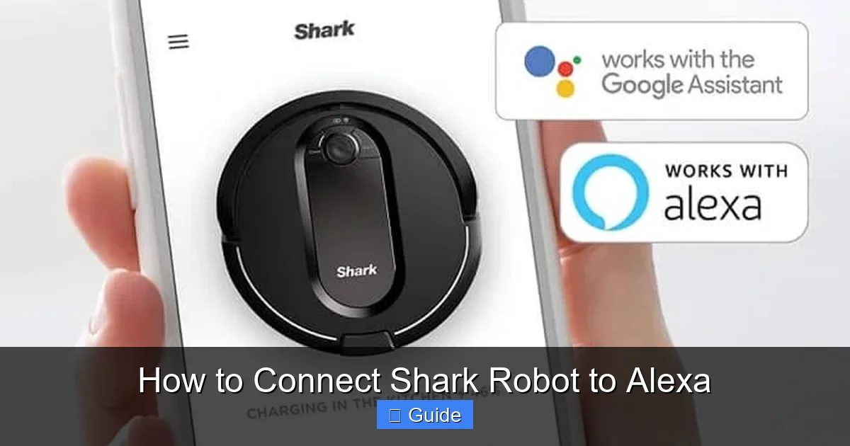 How to Connect Shark Robot to Alexa
