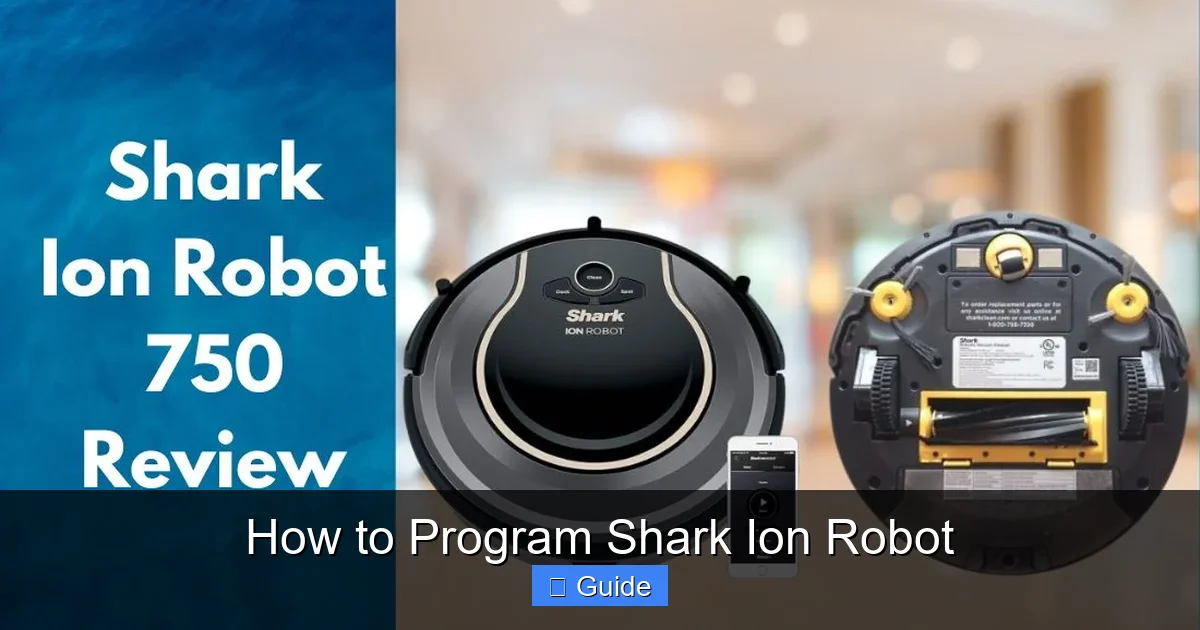 How to Program Shark Ion Robot