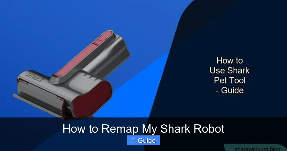 How to Remap My Shark Robot