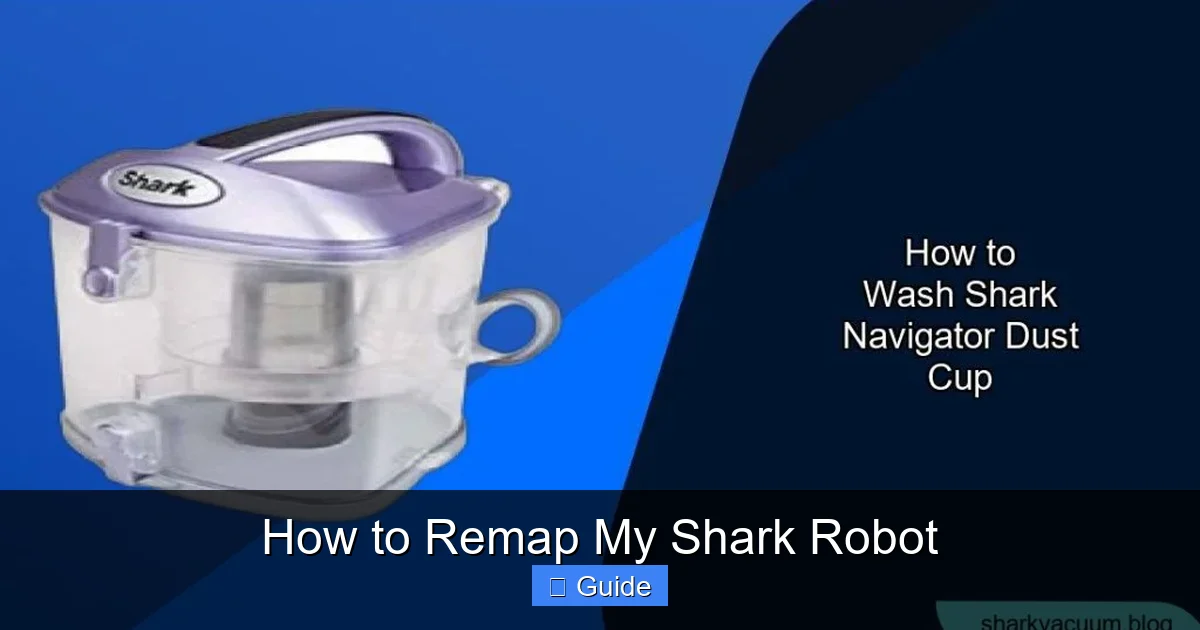 How to Remap My Shark Robot