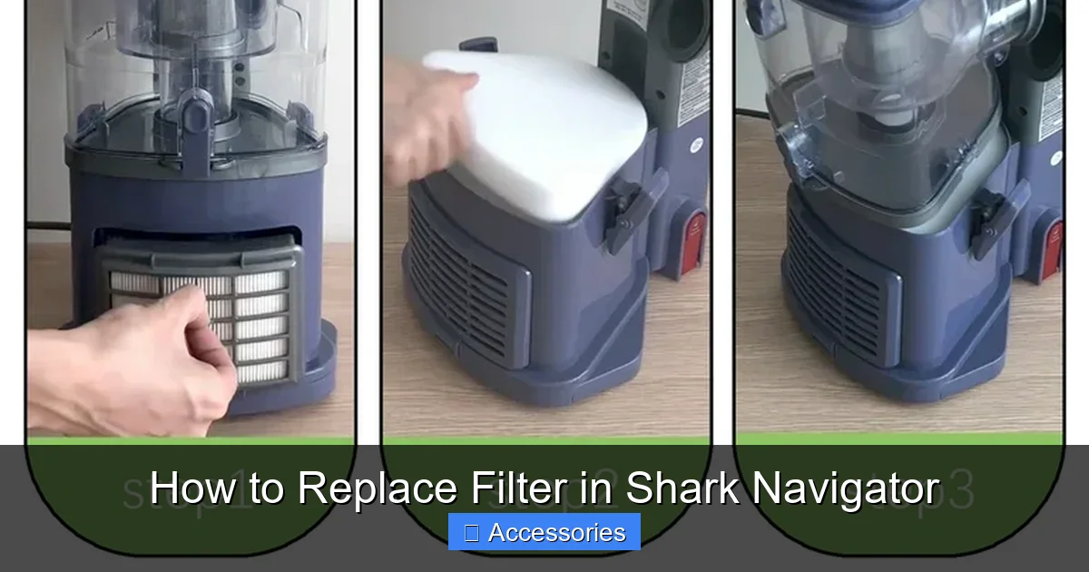 How to Replace Filter in Shark Navigator
