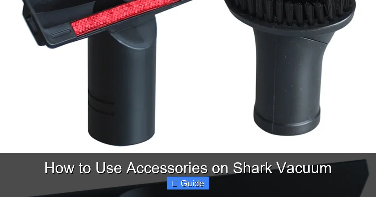 How to Use Accessories on Shark Vacuum