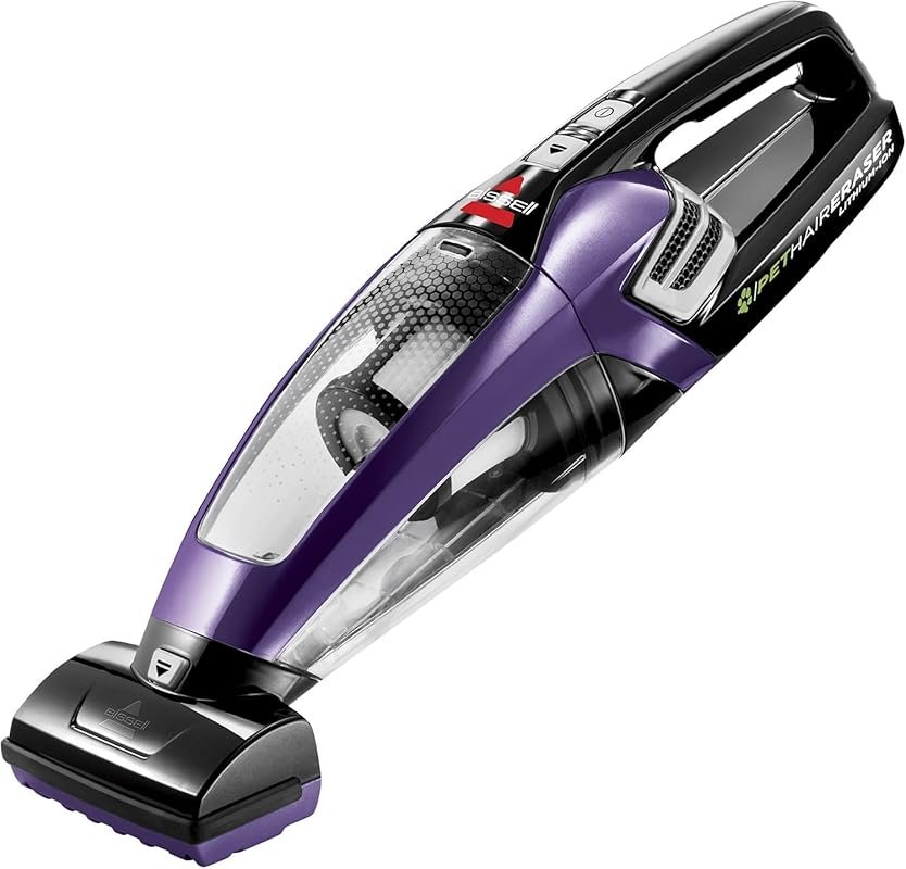 Bissell Pet Hair Eraser Cordless Hand Vacuum: Lithium Ion, Easy-Empty