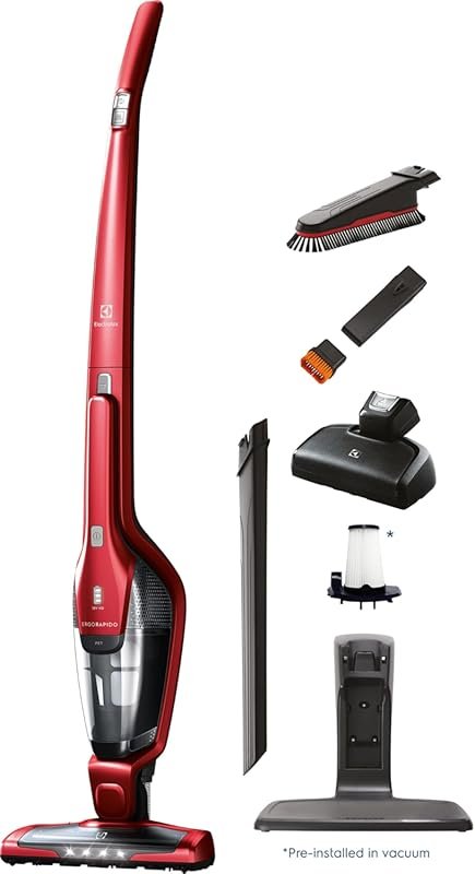 Electrolux Ergorapido 2-in-1 Cordless Stick & Handheld Vacuum Cleaner 
