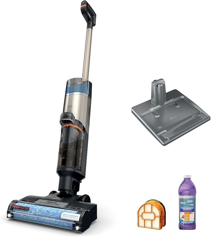 Shark HydroVac MessMaster Wet Dry Cordless Vacuum: 3-in-1 Self-Cleanin