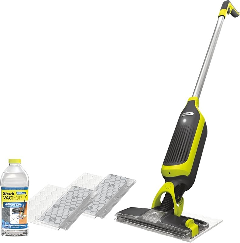 Shark VACMOP Cordless Hard Floor Vacuum Mop Includes 2 Disposable Pads