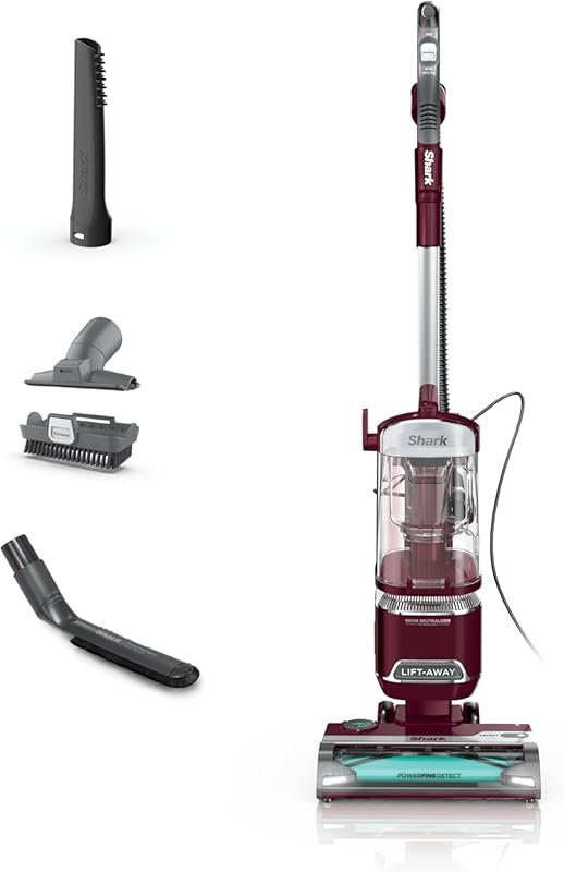 Shark LA492 DETECT Lift-Away Corded Upright Vacuum: Detect Technology,