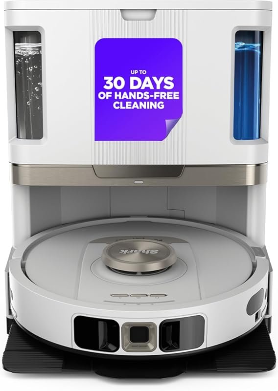 Shark Stratos 2-in-1 Robot Vacuum Mop with NeverTouch Self-Cleaning Ba