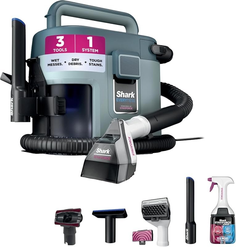 Shark EveryMess Ultra-Powerful 3-in-1 Wet/Dry Vac and Stain Eliminator