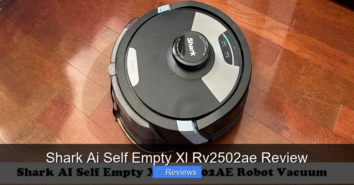 Shark Ai Self Empty Xl Rv2502ae Review