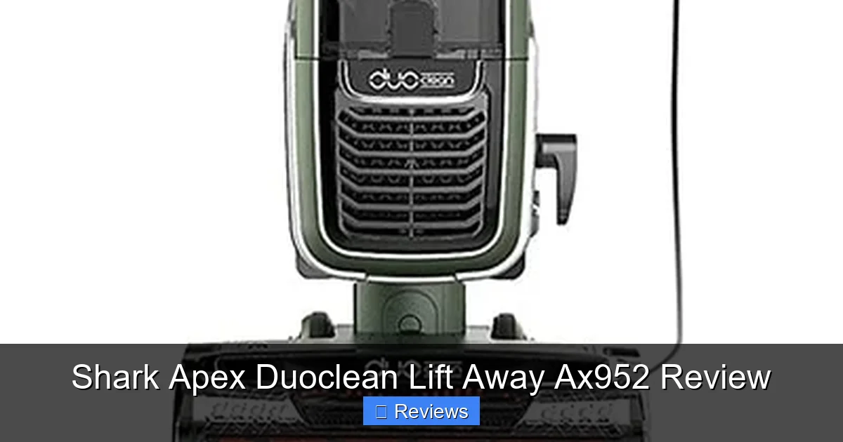 Shark Apex Duoclean Lift Away Ax952 Review