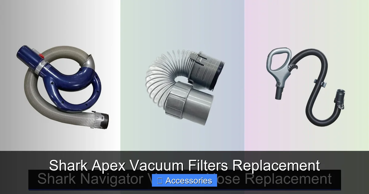 Shark Apex Vacuum Filters Replacement