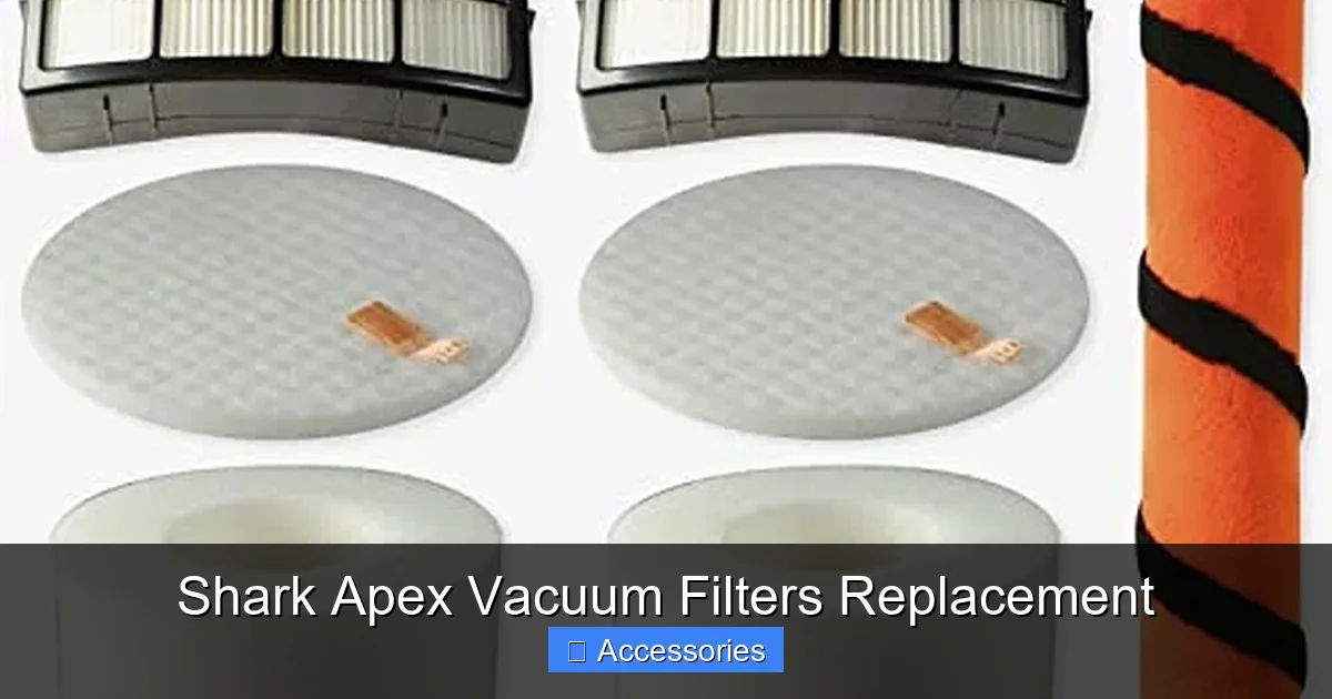 Shark Apex Vacuum Filters Replacement