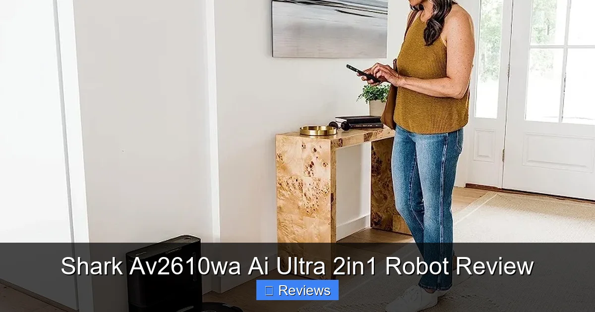 Shark Av2610wa Ai Ultra 2in1 Robot Review