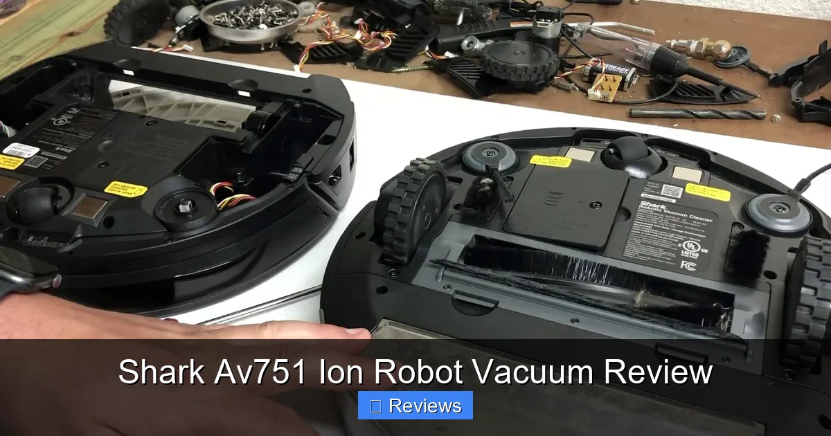 Shark Av751 Ion Robot Vacuum Review