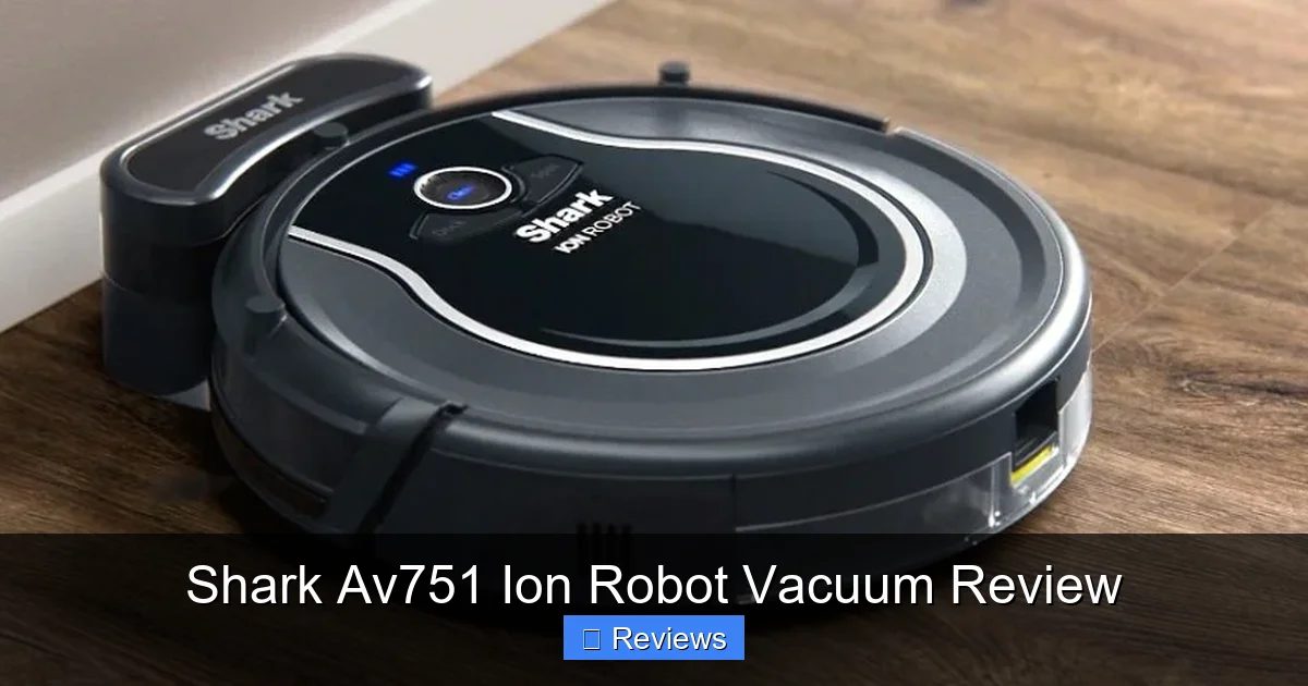Shark Av751 Ion Robot Vacuum Review